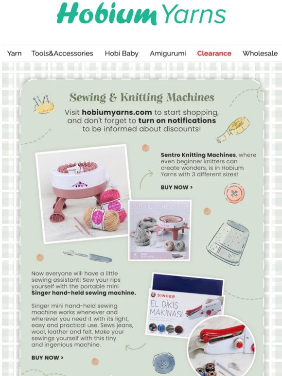 Check Out Our Sewing and Knitting Machines 🧶✂️🧵🧷
