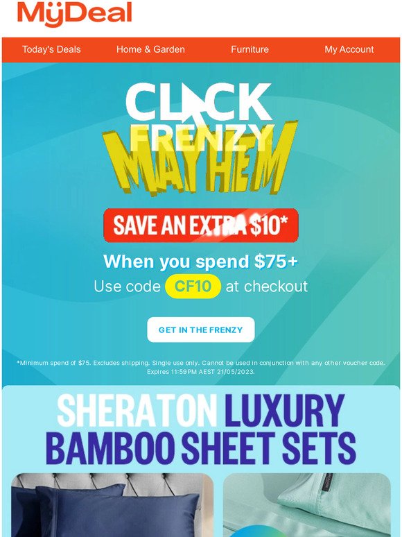 Price Frenzy on Sheraton Bamboo Sheets 😍