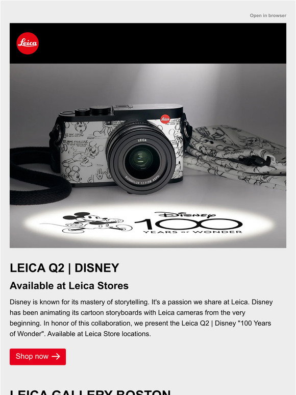 Leica Q2, Disney
