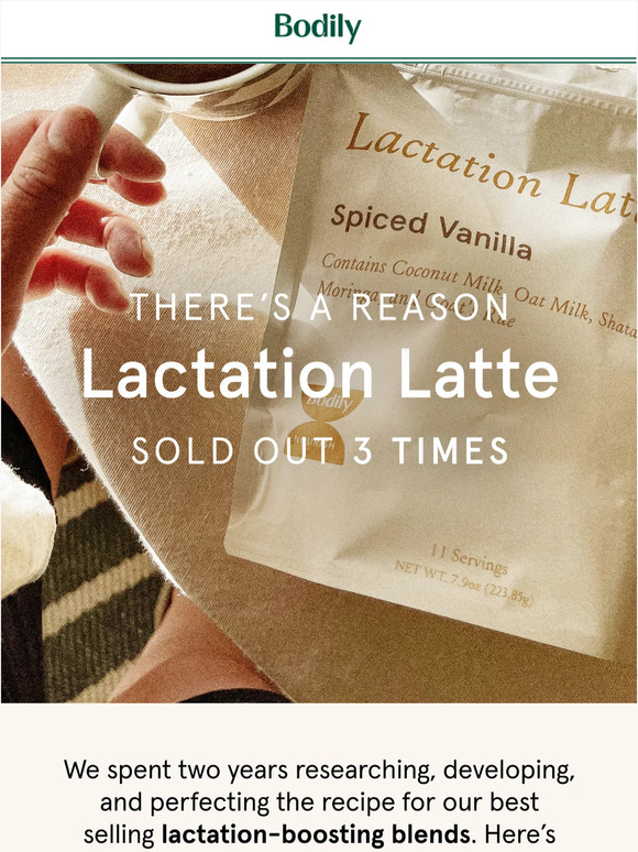 5 reasons you’ll love Lactation Latte