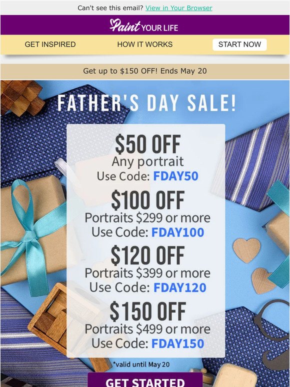 Countdown to Father's Day Starts NOW