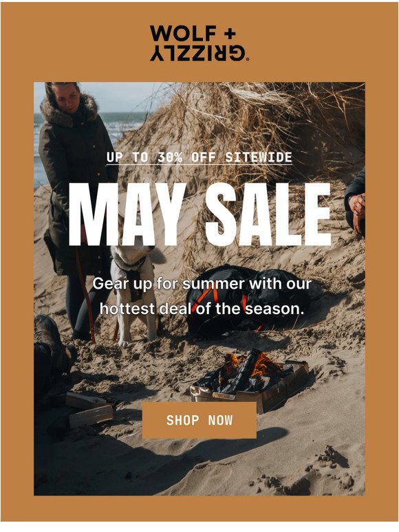 May SALE Starts Now