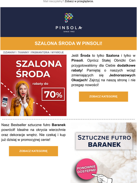 Szalona Środa w Pinsoli!
