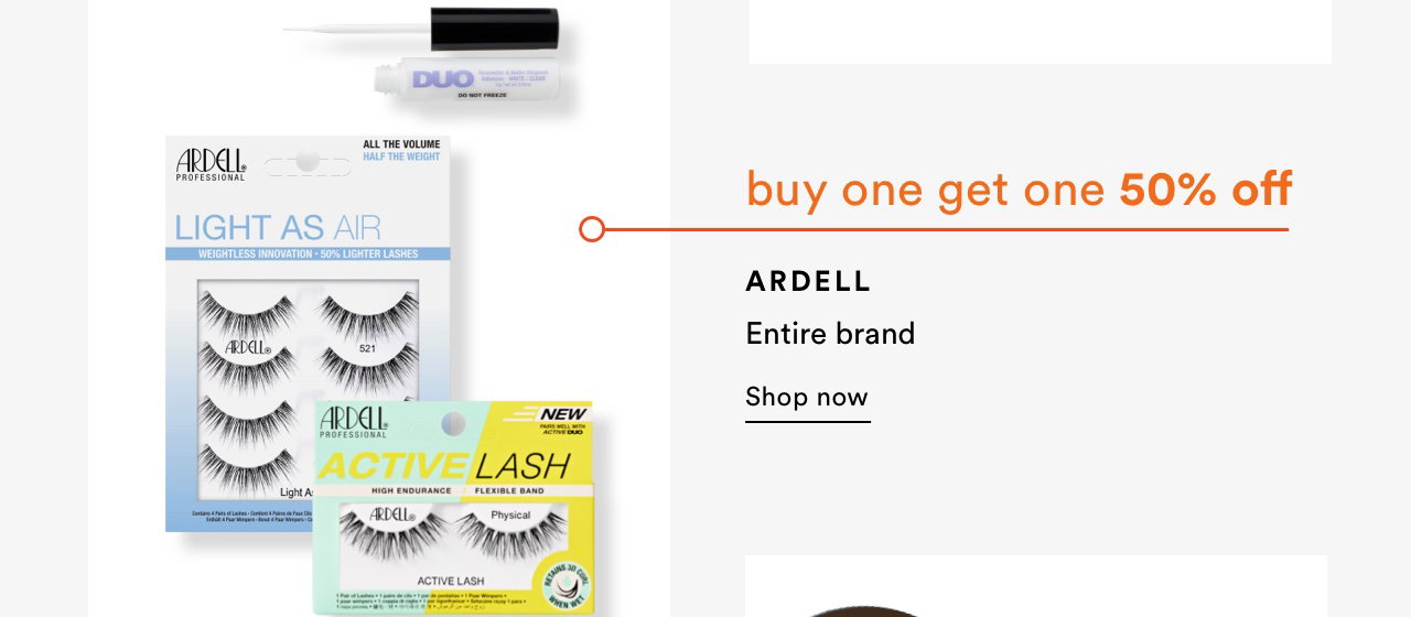 Buy one get one 50% off | Ardell | Shop now