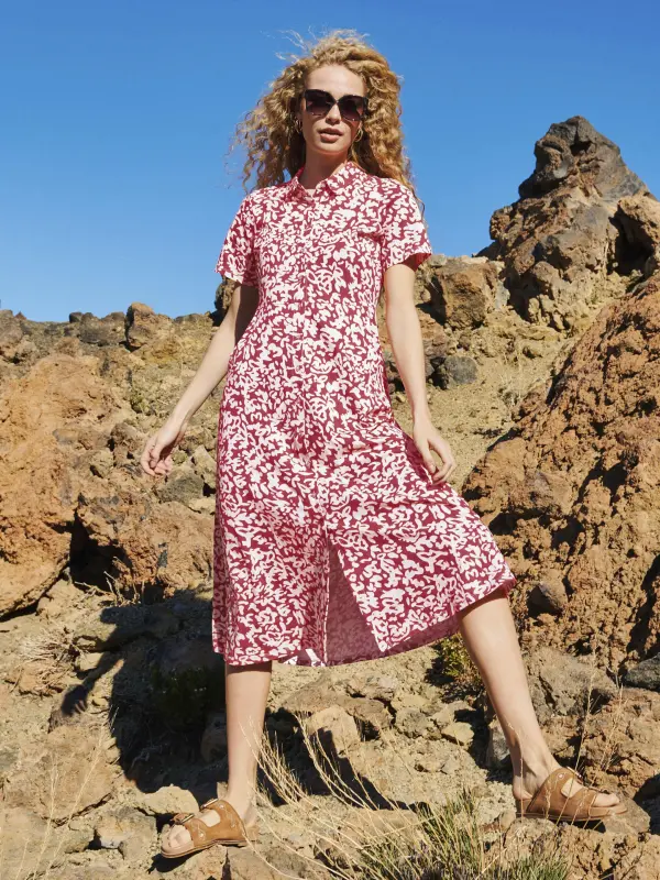 Rua Jersey Shirt Dress