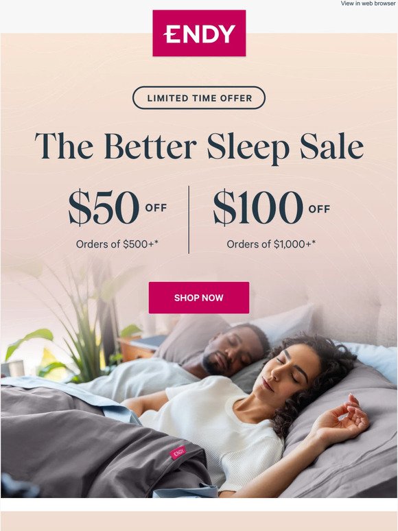 Better Sleep Sale: Pick your deal
