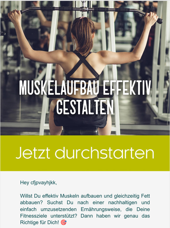 ✨ Entfessle Deine Muskelkraft mit unserer Low Carb / High Protein-Geheimwaffe! 💪