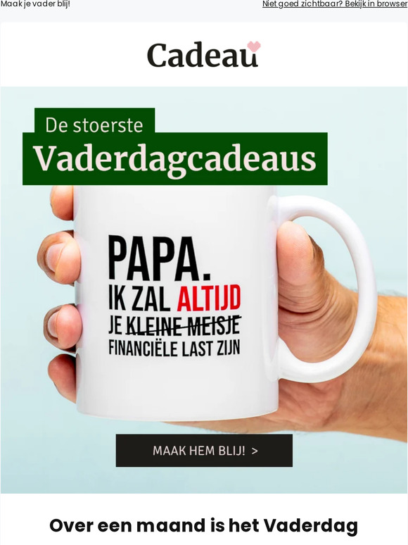 Cadeau Aftellen Naar Vaderdag Dit Zijn De Leukste Cadeaus Voor Je Pa Milled