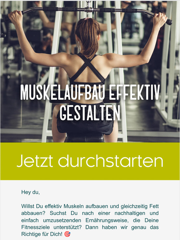 ✨ Entfessle Deine Muskelkraft mit unserer Low Carb / High Protein-Geheimwaffe! 💪