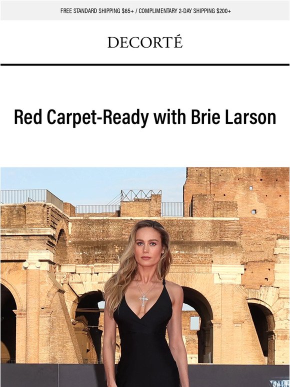 Red Carpet-Ready with Brie Larson