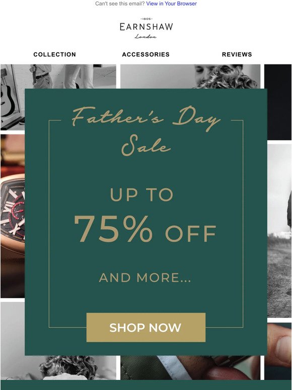 Celebrate Father's Day in style