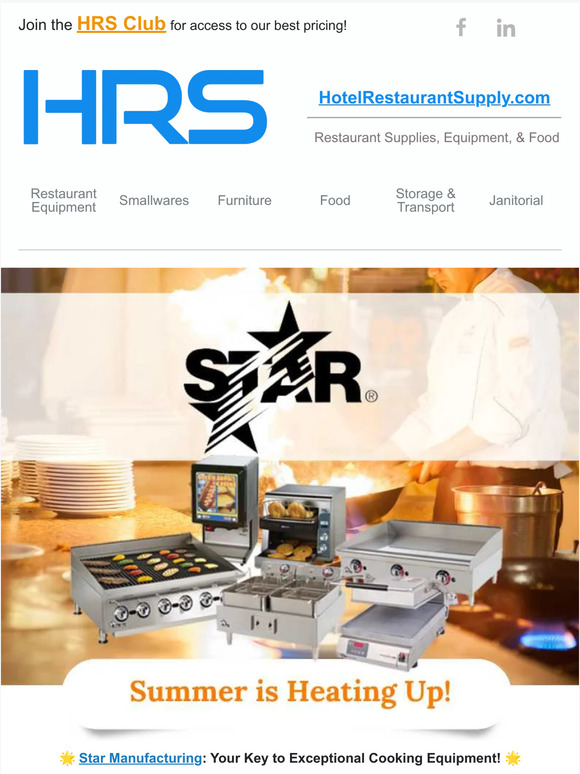 Get Sizzling Deals on Cooking Equipment as Summer Heats Up
