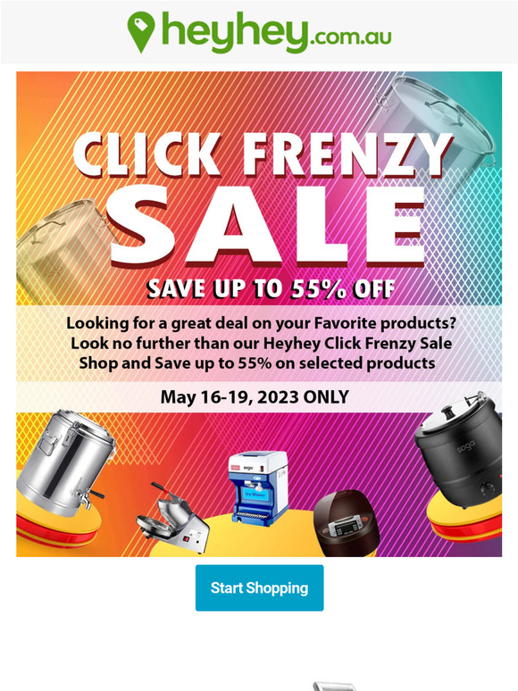 Don't Miss our Click Frenzy Sale at HeyHey.com.au!