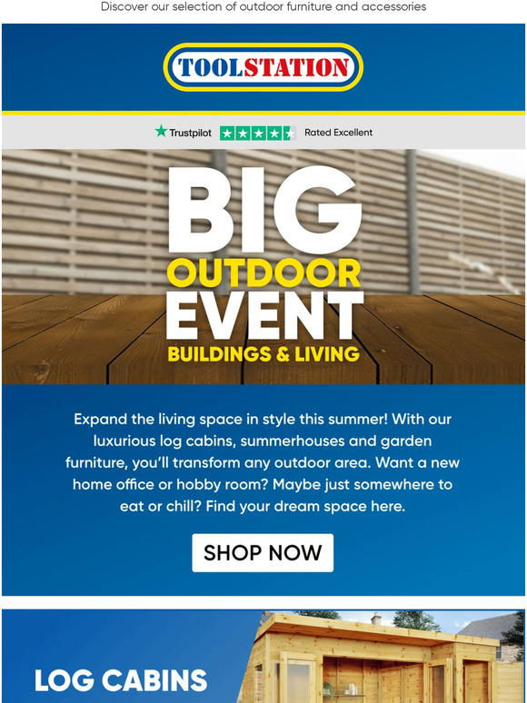 Toolstation UK Get ready for summer with our outdoor living collection