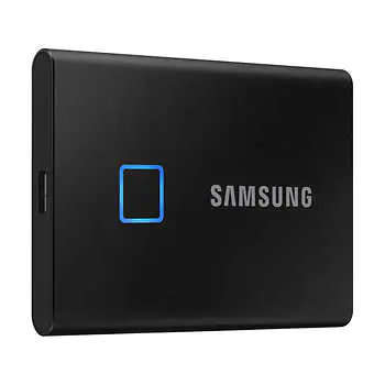 Samsung Portable SSD T7 Touch 2TB with Fingerprint Security