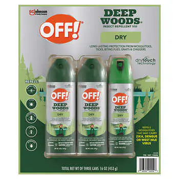 OFF! Deep Woods Dry Insect Repellent