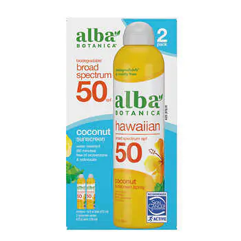 Alba Botanica Hawaiian SPF 50 Sunscreen Spray