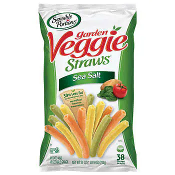 Sensible Portions Sea Salt Garden Veggie Straws