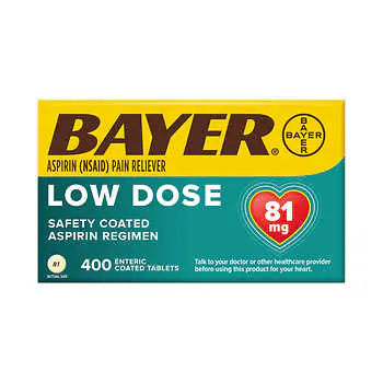Bayer Low Dose Aspirin