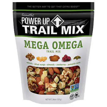 Gourmet Nut Power Up Mega Omega Trail Mix