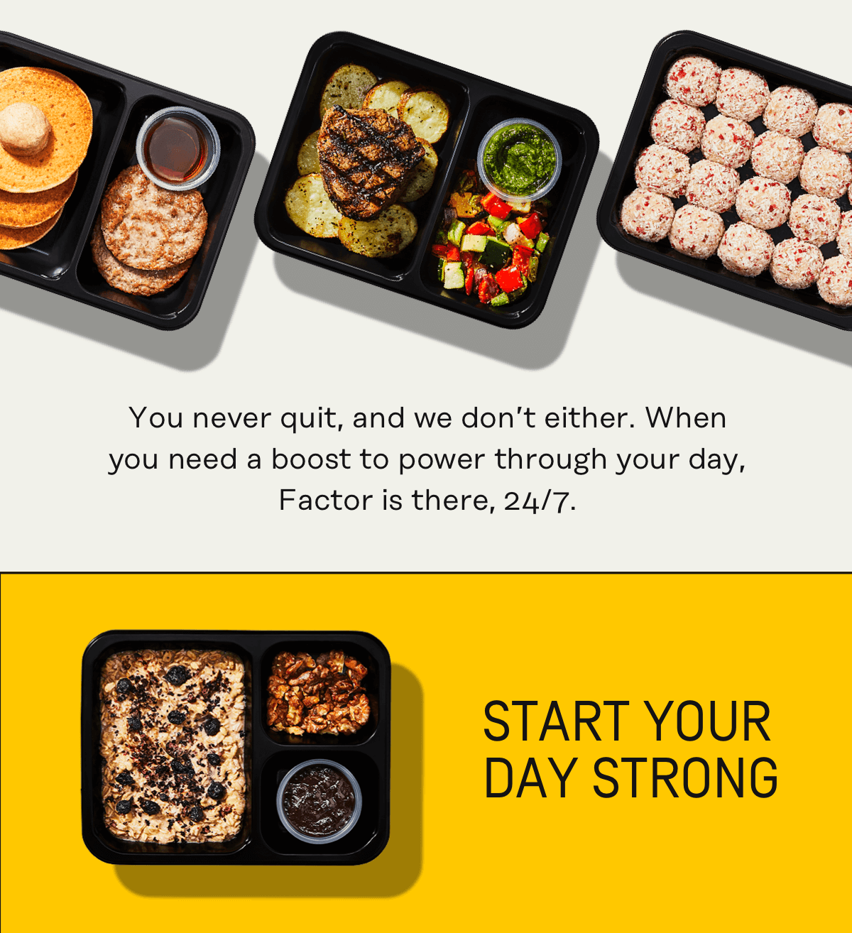 Factor: 50% OFF | Breakfast, lunch, dinner [and everything in between ...