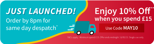 Order by 8pm for same day despatch*