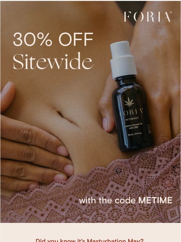 Moan your own name with 30% off