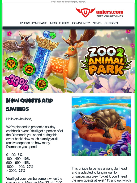 Free Animal Games at upjers.com