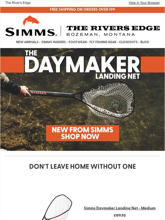 New Daymaker Landing Nets from Simms are Here