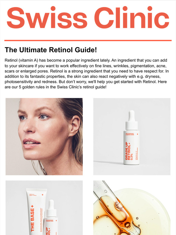 Upgrade your skincare routine with retinol🧡