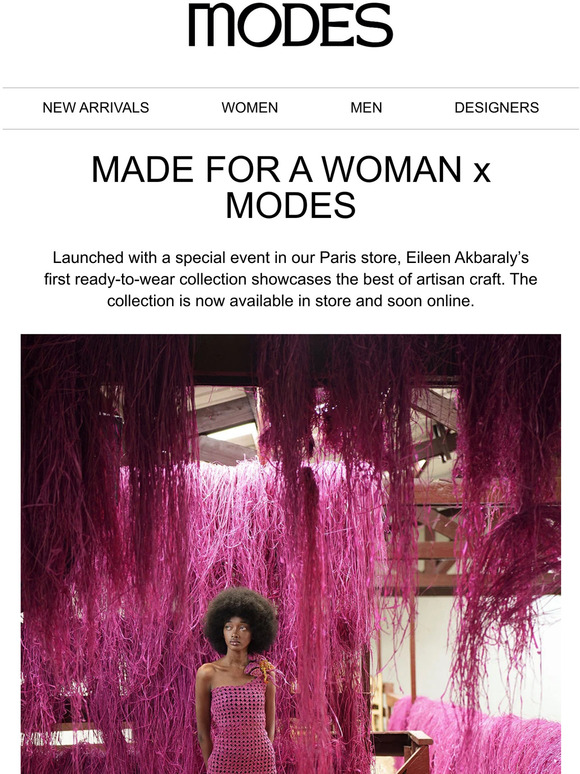 Ethical and elevated: Made For A Woman x MODES