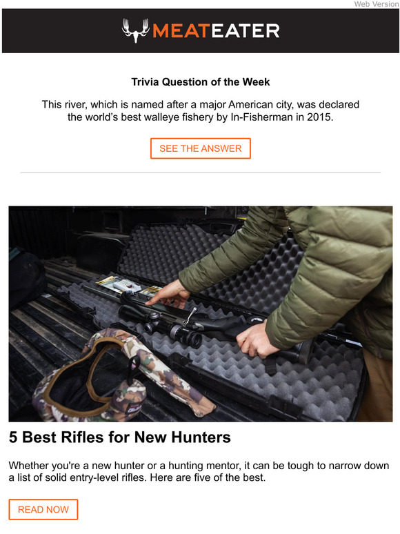 MeatEater 5 Best Rifles Milled