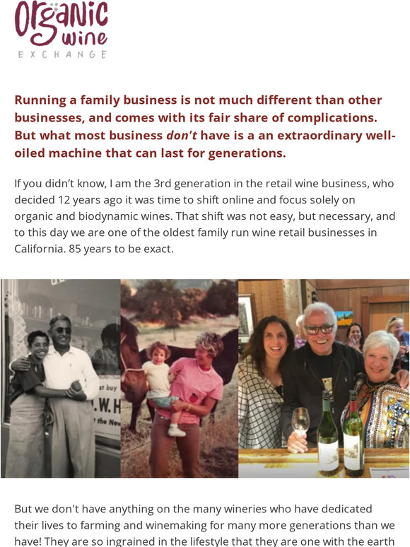 Albet i Noya flash sale + thoughts on family business