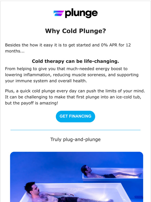 A Guide to Understanding Cold Plunge Therapy Benefits - Denver Sports  Recovery