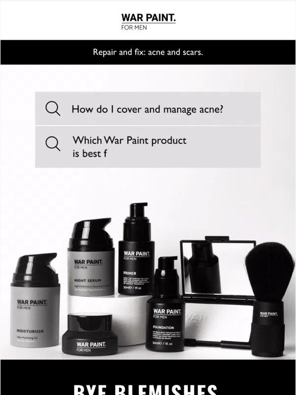 SORTED: repair and fix acne concerns. 🖌️