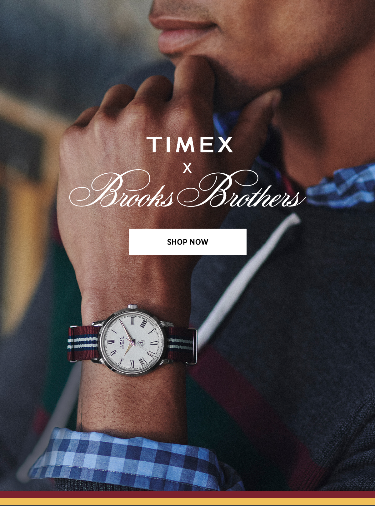 Timex US/CAN: Timex x Brooks Brothers: Classic Sophistication