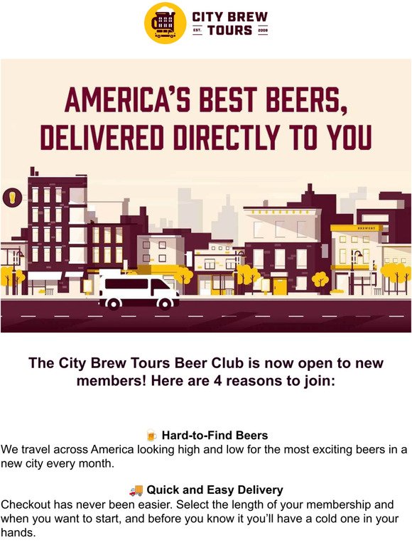 4 Things You Don’t Know About City Brew Tours Beer Club