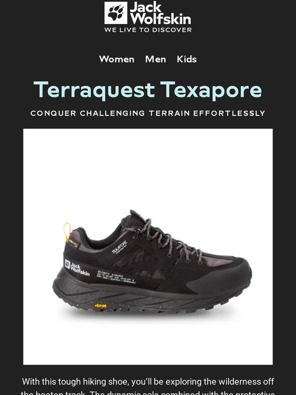 Terraquest Texapore: rugged all-day comfort 🥾