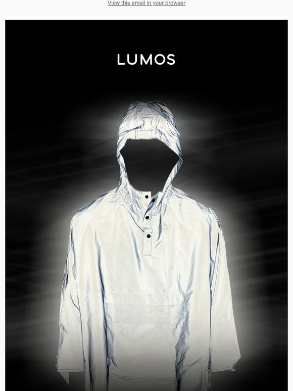 Introducing the Lumos Reflective Poncho: Stay Dry, Stay Visible!