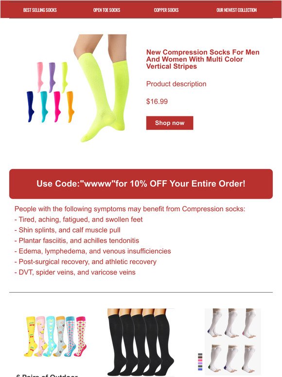 Best Compression Socks Sale- Shop Low Prices & Top Brands
