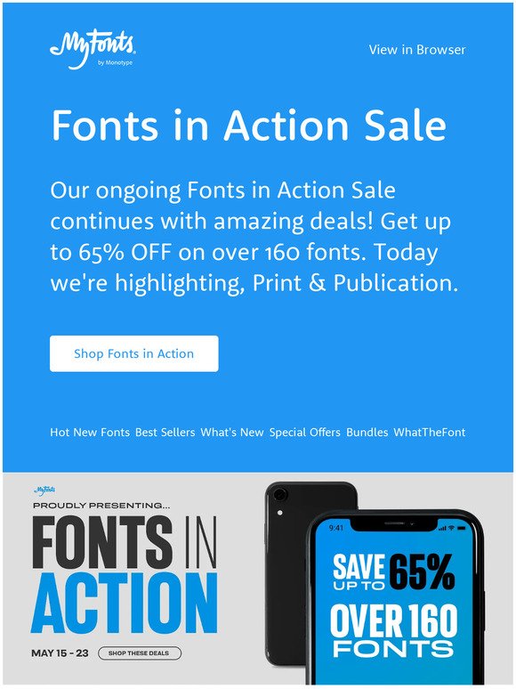 Explore Fonts in Action 💥