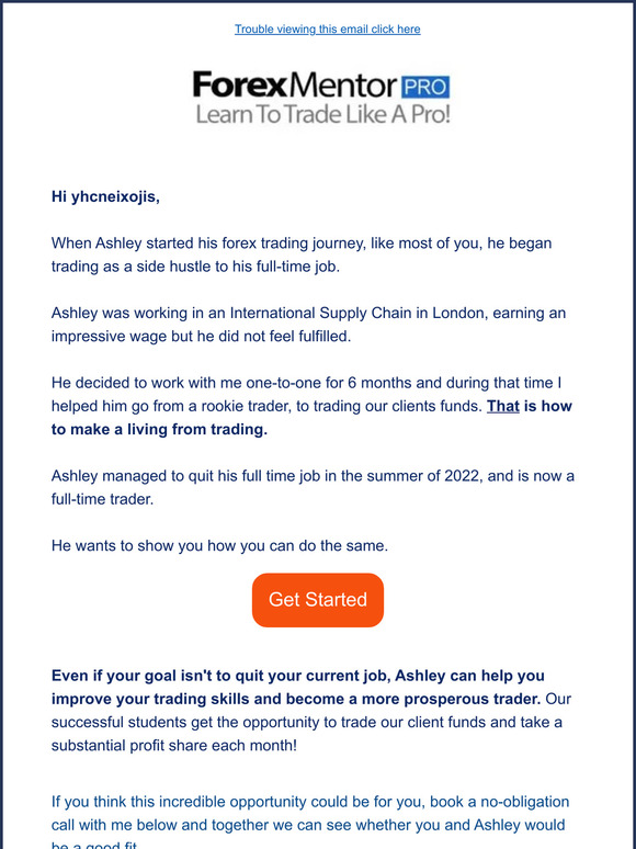 He quit his job to trade full time