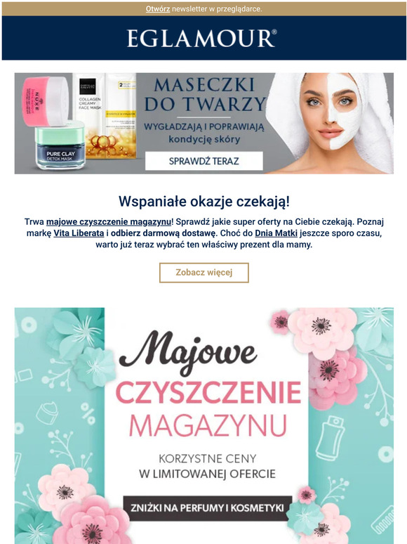 📣 Czyszczenie magazynu ✔️ 🚚 Dostawa gratis z Vita Liberata ✔️ Dzień mamy 🌷