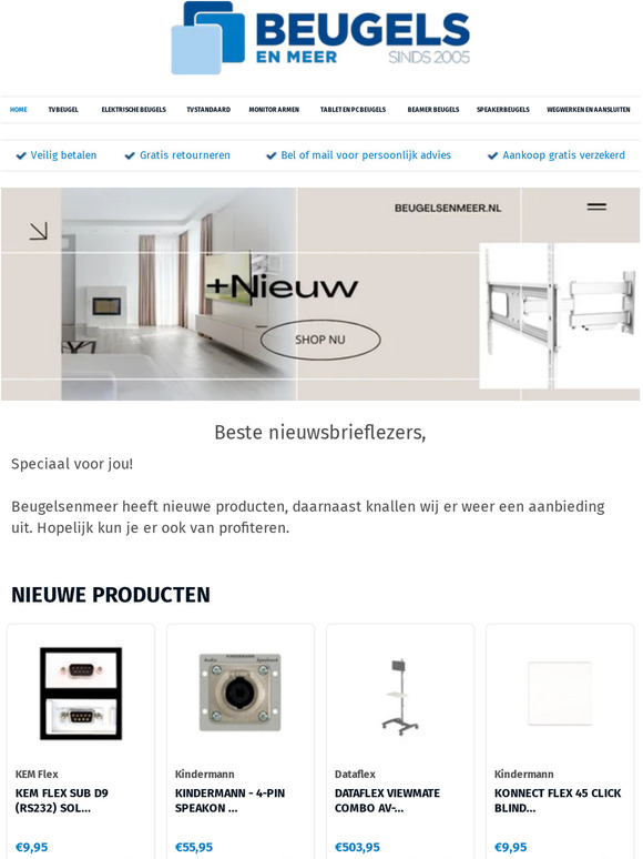 Speciale aanbiedingen voor jou met nieuwe producten!