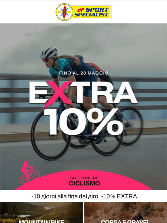 Extra 10% 🚴