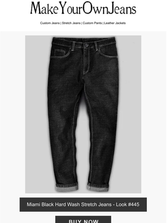 Dark Blue 14.5oz Heavy Denim Jeans - Hard Wash