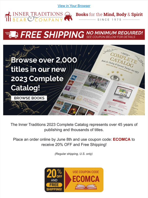 Inner Traditions The 2023 Complete Catalog is Here! Milled