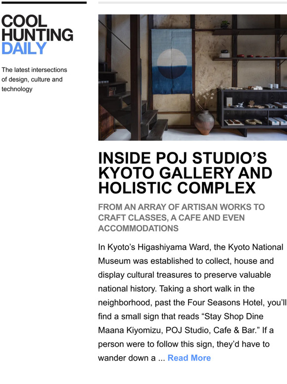A Kyoto studio celebrates the work of Japanese artisans