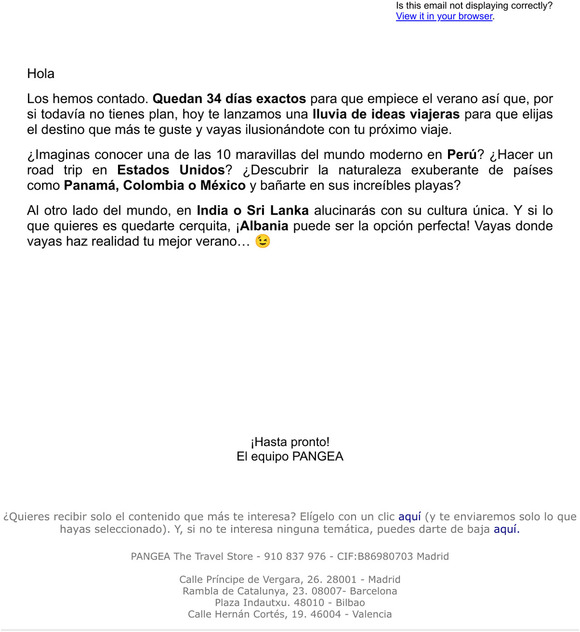 Quedan 34 días para que empiece ☀️✈️ 🌍