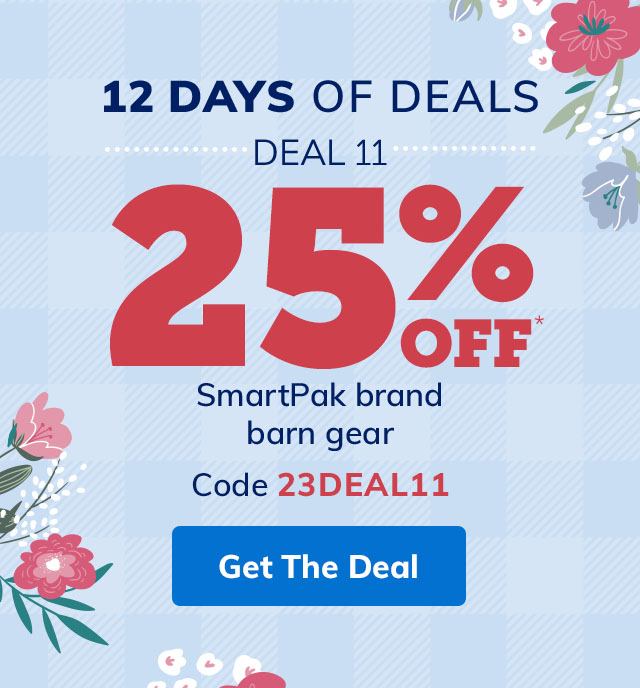 SmartPak Equine DEAL 11 25 OFF Barn Gear Milled